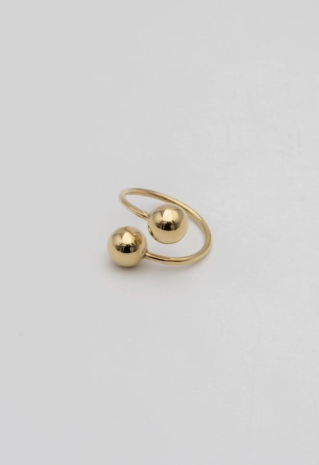 Scat "Ball" ring【GOLD】