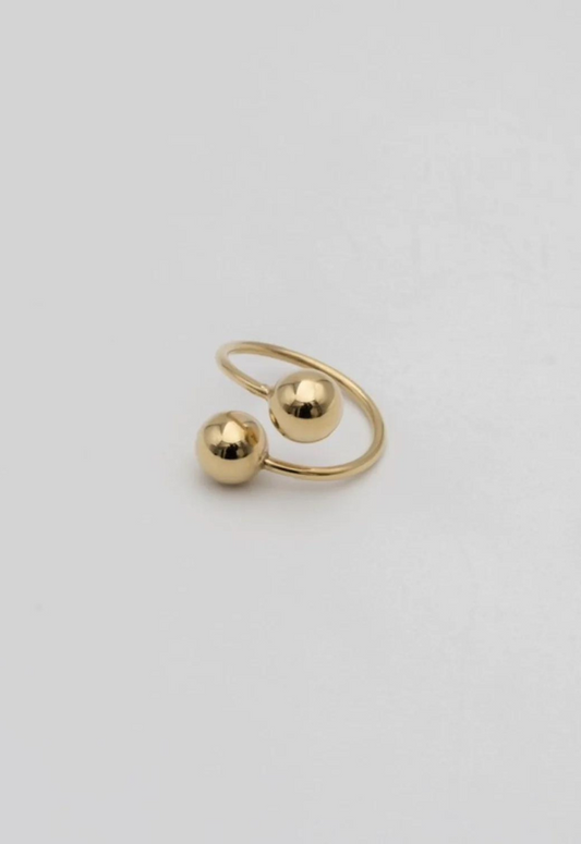 Scat "Ball" ring【GOLD】