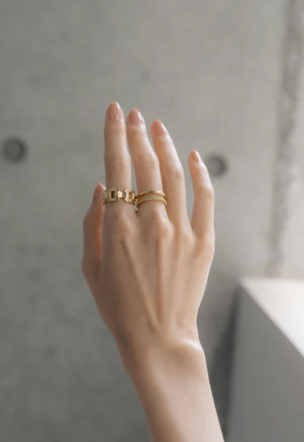Scat "Duality" ring 【GOLD】