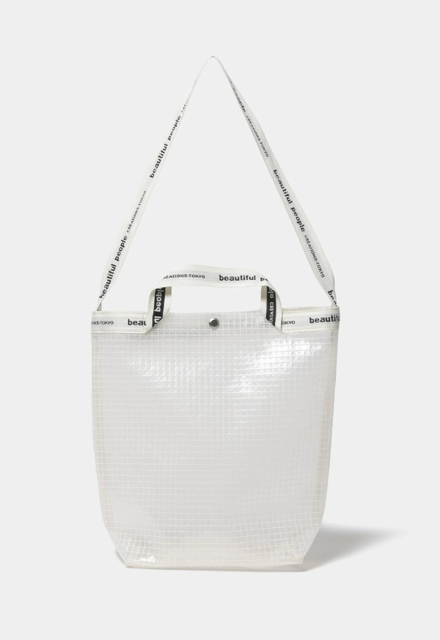 beautiful people Vinyl logo tape shoulder bag【予約商品】