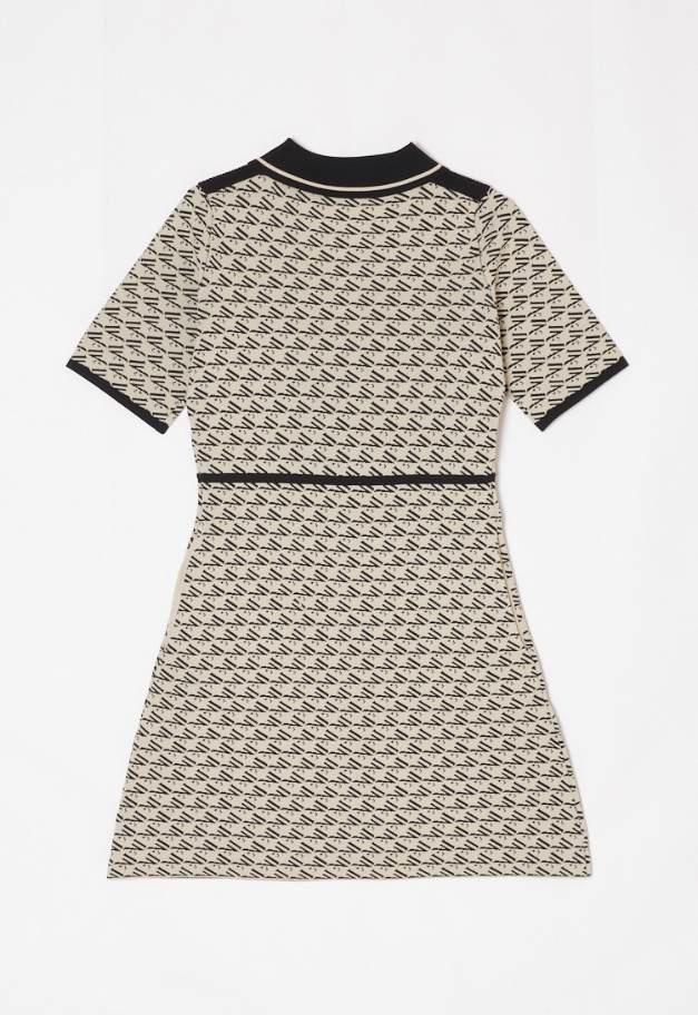 LE.NAN Logo zip one-piece