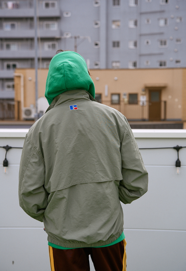 RUSSELL ATHLETIC Nylon Tussah Classic Training Jacket
