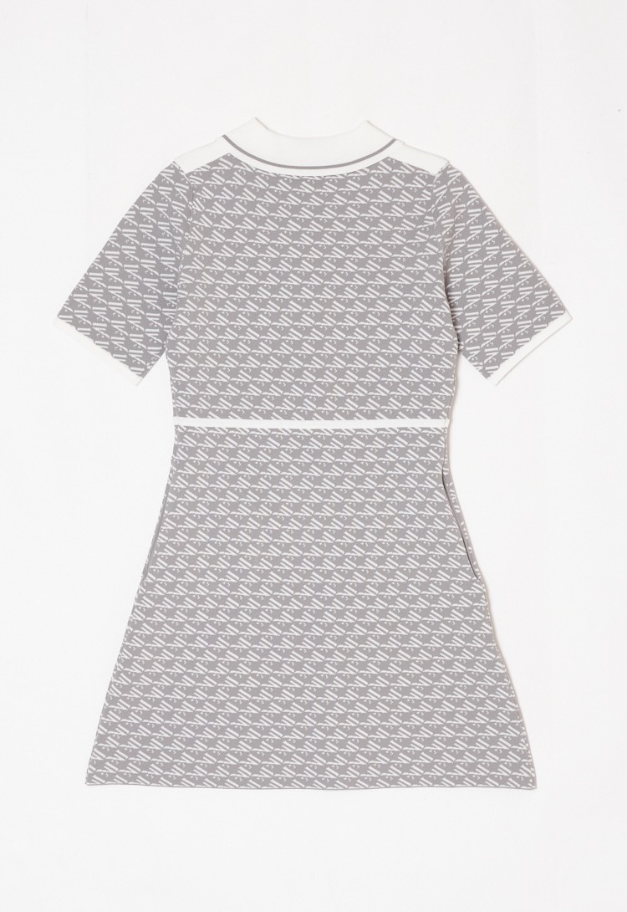 LE.NAN Logo zip one-piece