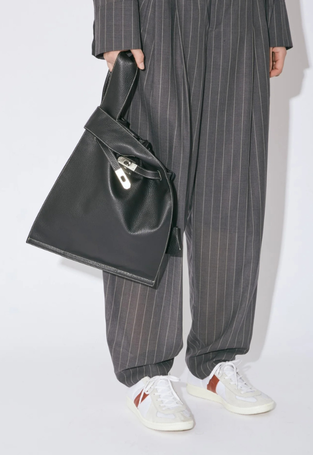 beautiful people large market bag in shrink leather