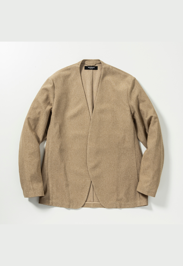 1PIU1UGUALE3 RELAX TECLINO COLLARLESS JACKET