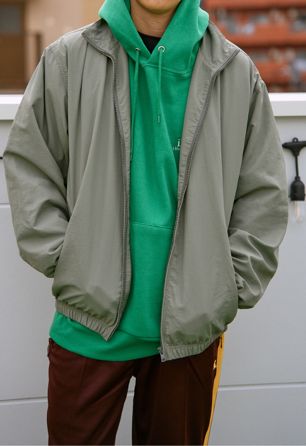 RUSSELL ATHLETIC Nylon Tussah Classic Training Jacket