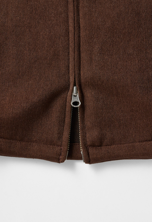 THOUSANDMILE WOOL LIKE ZIP BLOUSON&SK&BAG SET UP