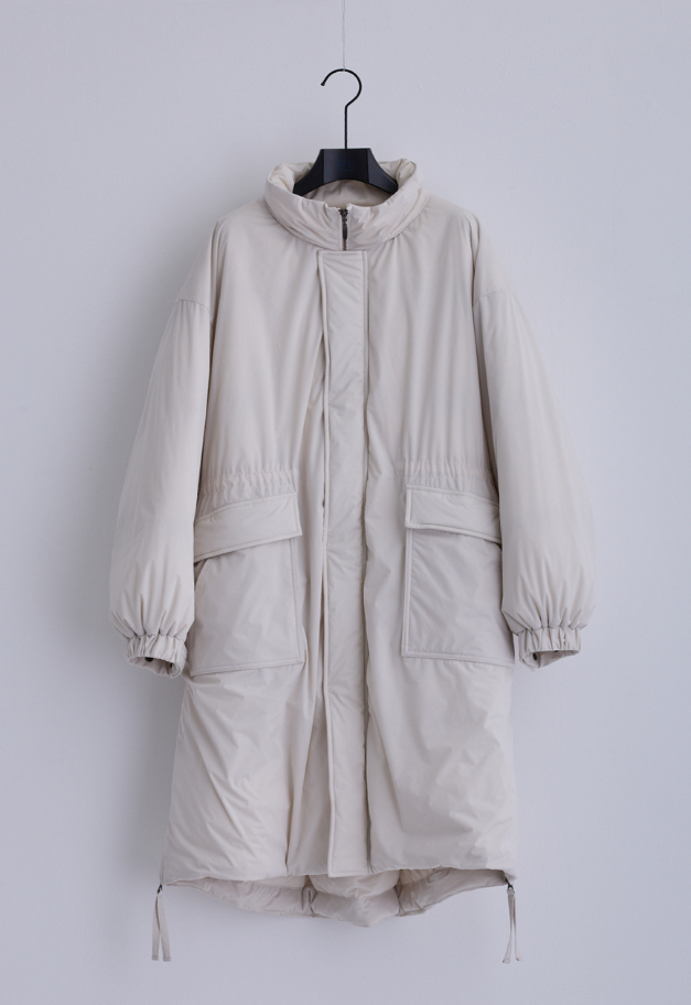 粧U-YOSOOU- 2way Collar Military Design Long Coat【UNISEX】