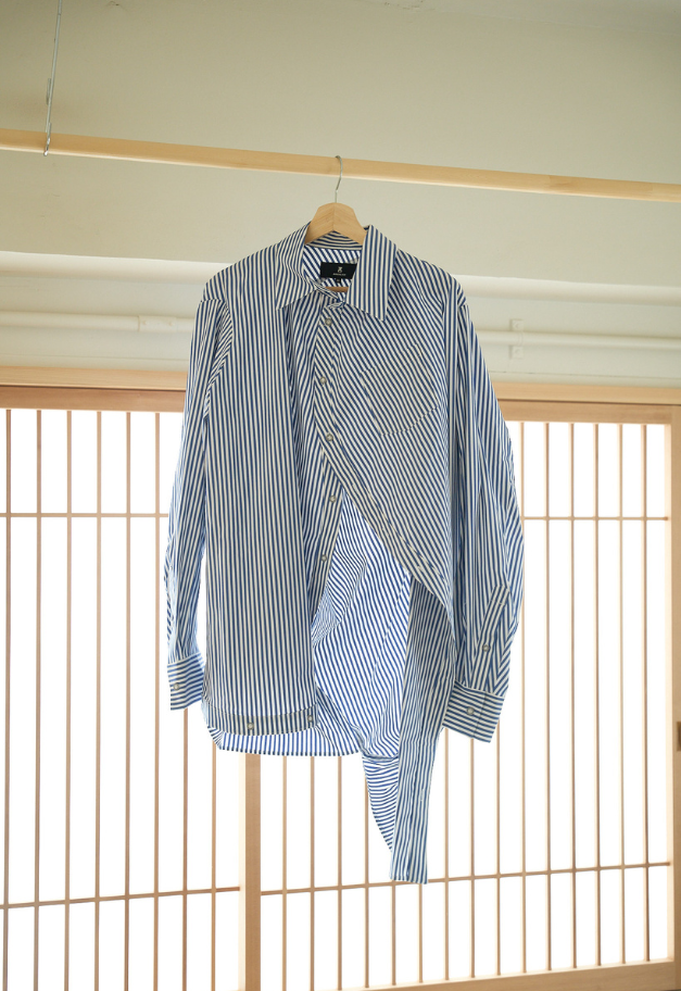 ANREALAGE BALL STRIPE SHIRT【UNISEX/※無くなり次第、価格改定※】