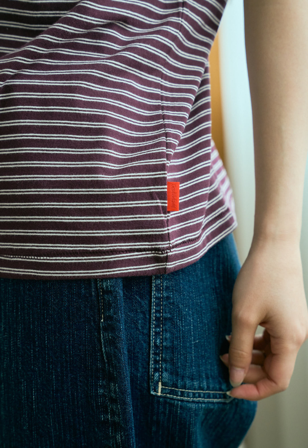 Healthknit Classic Border Jersey Sleevless【WOMENS ITEM】