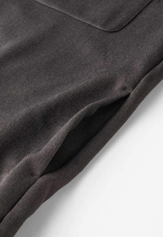 THOUSANDMILE WOOL LIKE HALF ZIP OP