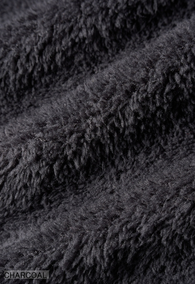 THOUSANDMILE KNIT FLEECE ZIP CARDIGAN