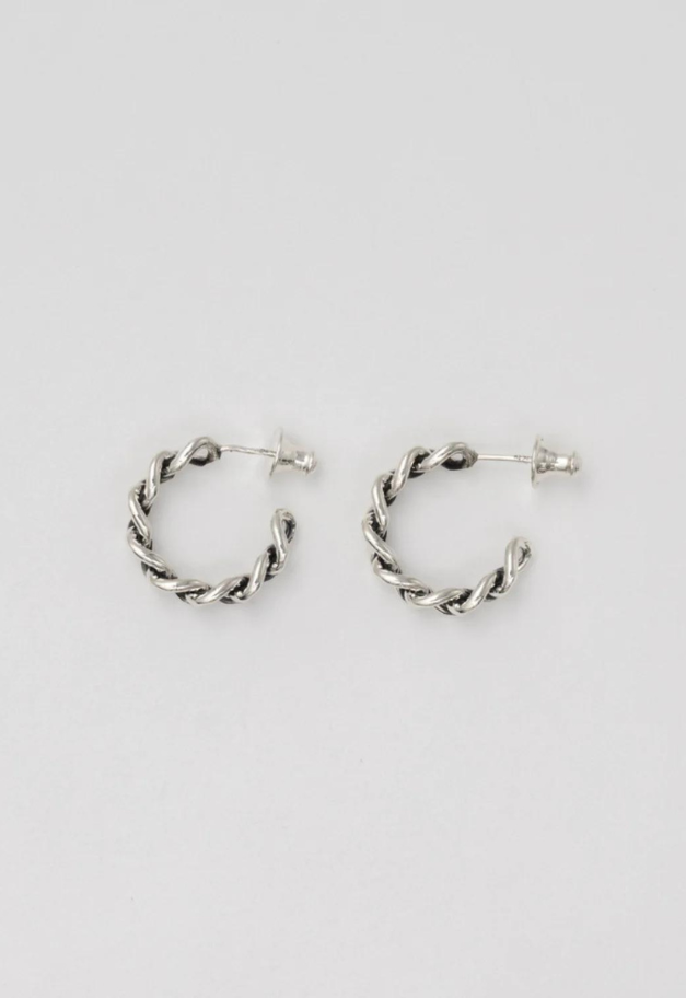 Scat "Chain" hoop pierce【SILVER/両耳用】