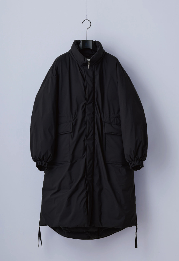 粧U-YOSOOU- 2way Collar Military Design Long Coat【UNISEX】