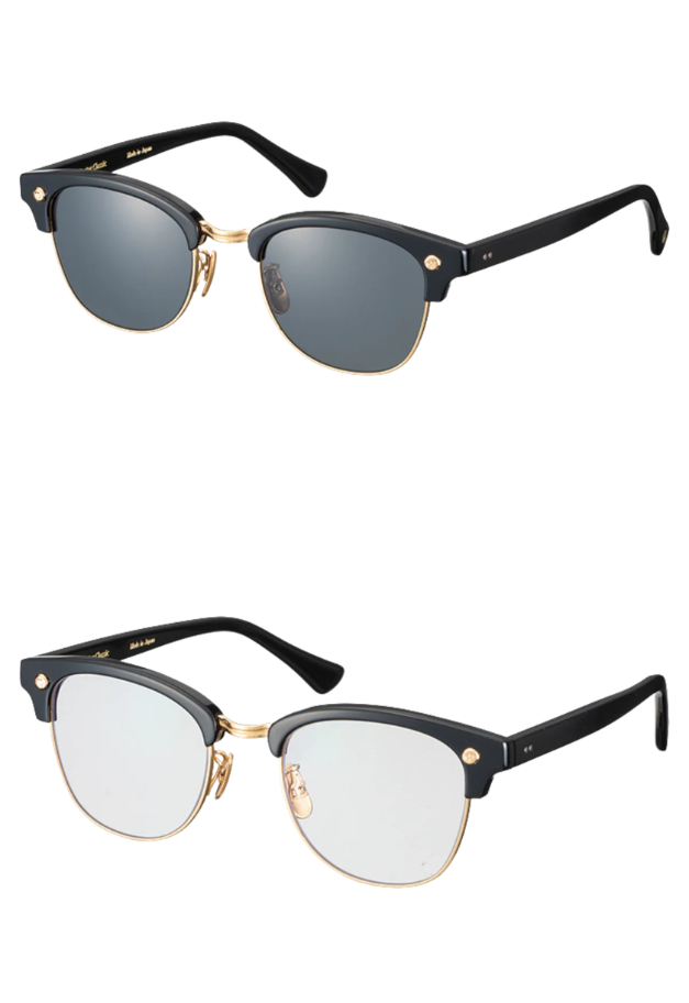 PORTER CLASSIC SUNGLASSES SMITH RIVET COLLECTION【GOLD/K18