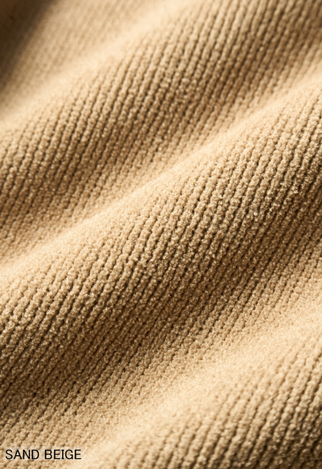 THOUSANDMILE KNIT FLEECE ZIP CARDIGAN