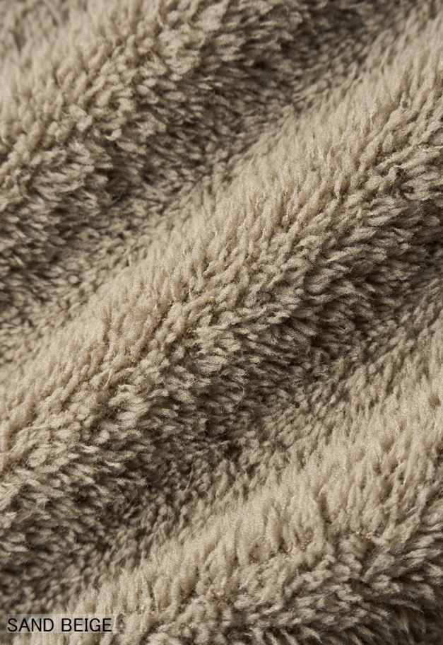 THOUSANDMILE KNIT FLEECE ZIP CARDIGAN