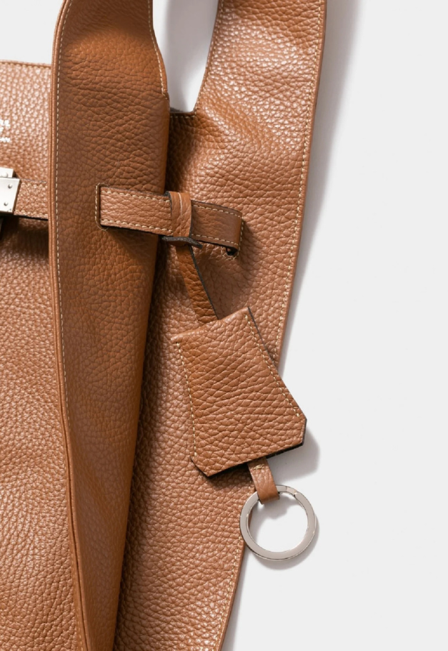 beautiful people large market bag in shrink leather
