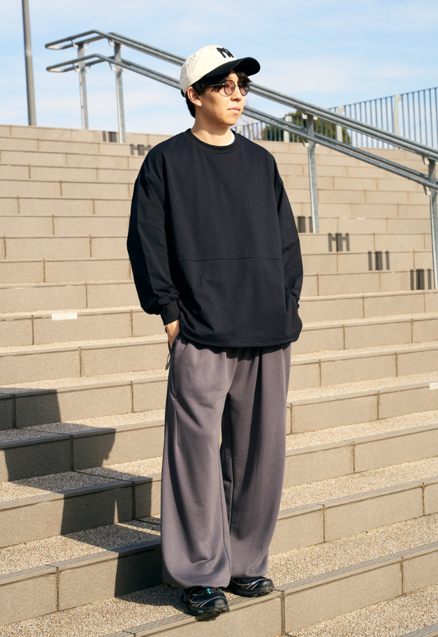 +phenix DRAWSTRING LONG SLEEVE TEE