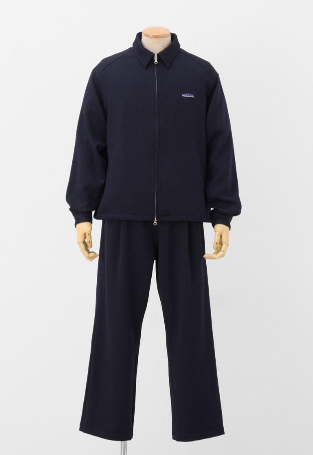 THOUSANDMILE WOOL LIKE ZIP BLOUSON&PT&BAG SET UP