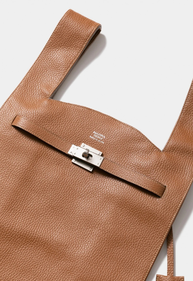 beautiful people large market bag in shrink leather