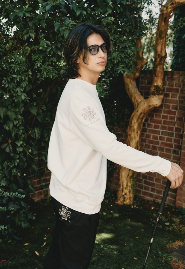 LE.NAN HEAVYWEIGHT CREW-NECK