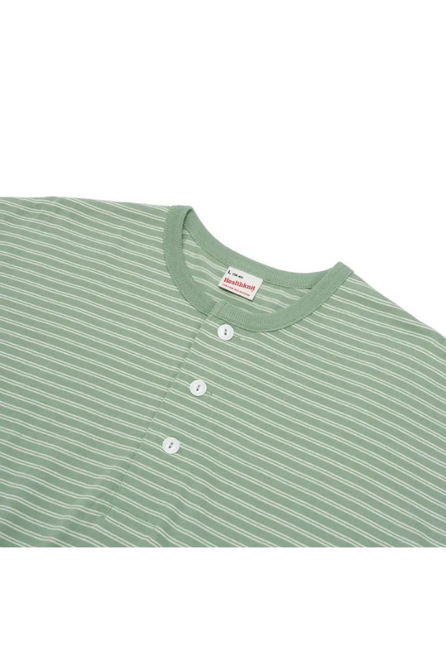 Healthknit Classic Border Jersey Henley