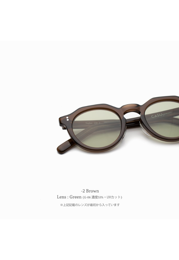 CASU eyewear Taylor 130 (sun)【RESTOCK】