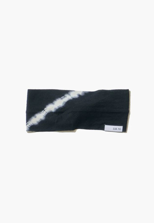 &MOSS TIEDYE WOOL JERSEY HEADBAND