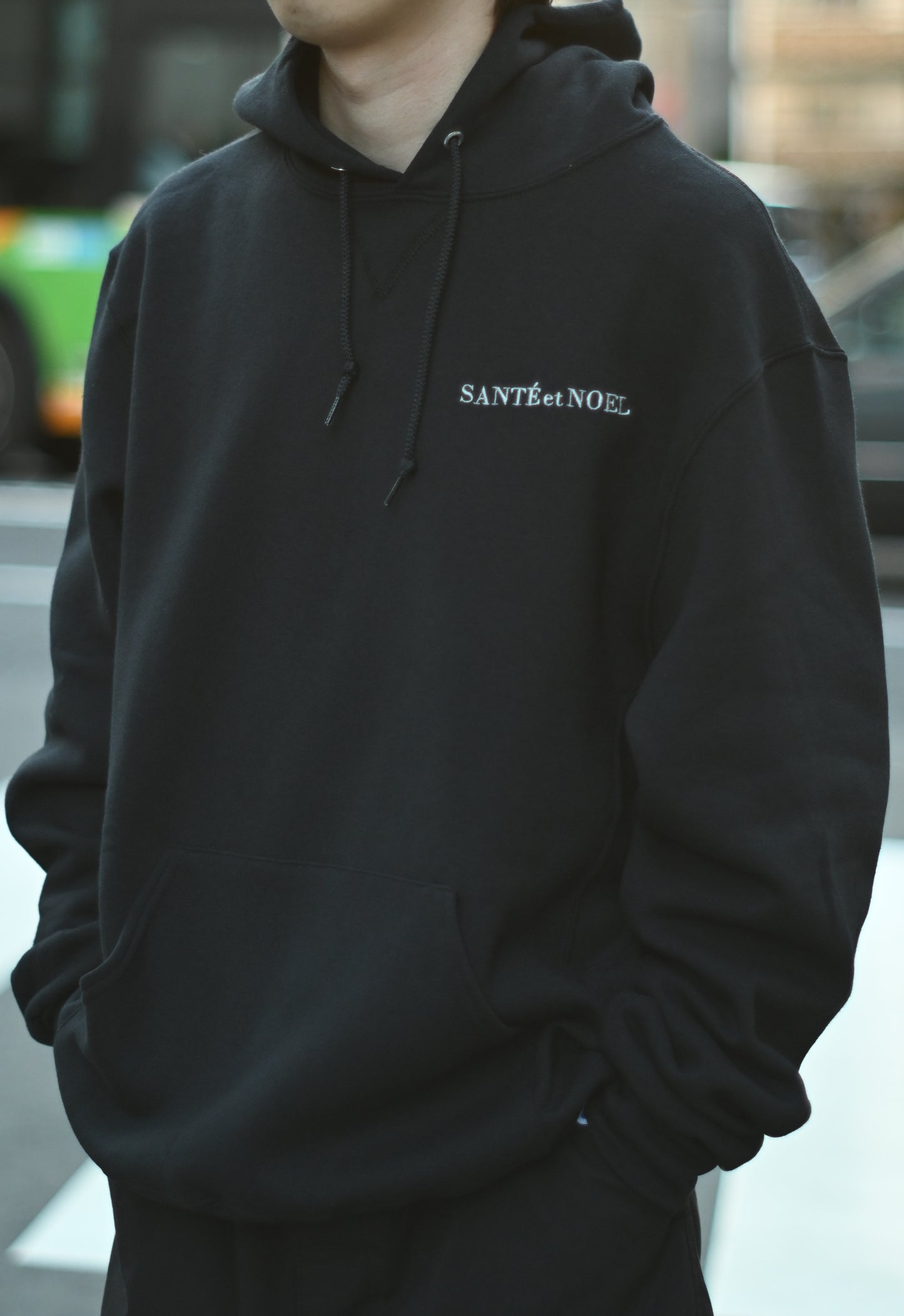 【別注 SANTÉ et NOEL限定/RESTOCK】RUSSELL ATHLETIC ロゴ刺繍スウェットフーディ