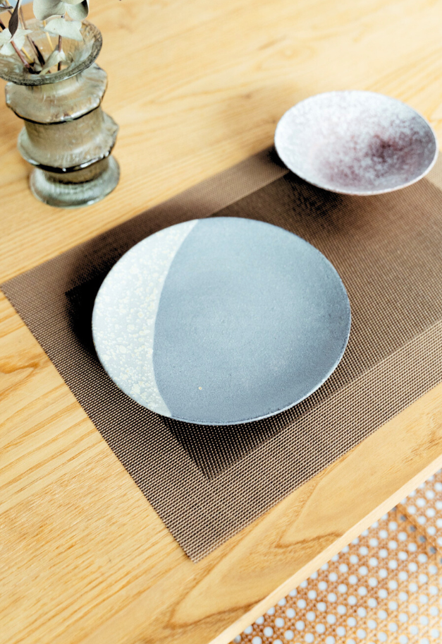 ヤマ庄陶器 ShigarakiMingei 20.5cm plate