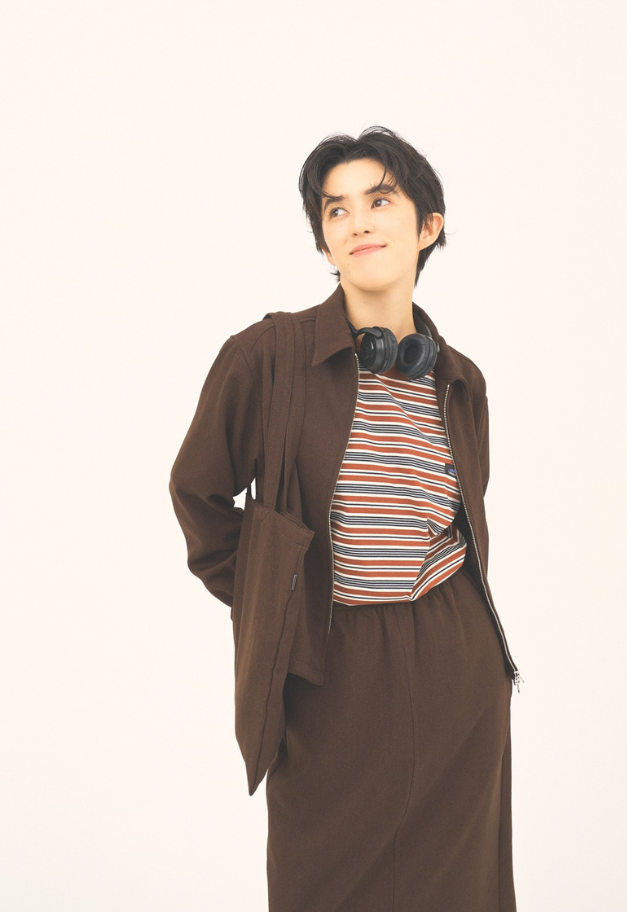 THOUSANDMILE WOOL LIKE ZIP BLOUSON&SK&BAG SET UP