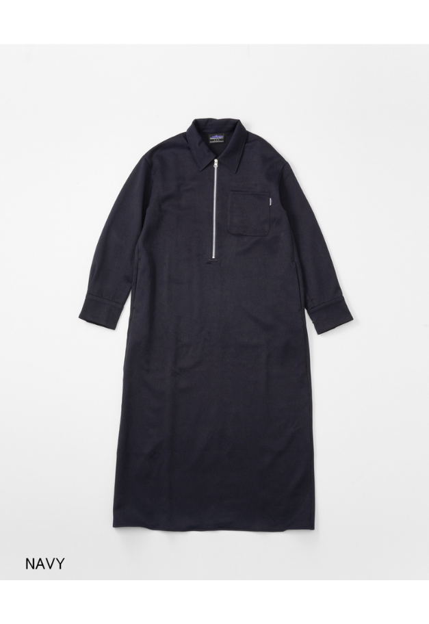 THOUSANDMILE WOOL LIKE HALF ZIP OP