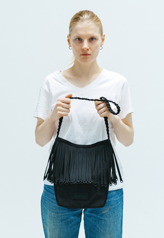 BAICYCLON TAPE FRINGE ONE SHOUDER BAG(L) BCL-84【残1点】