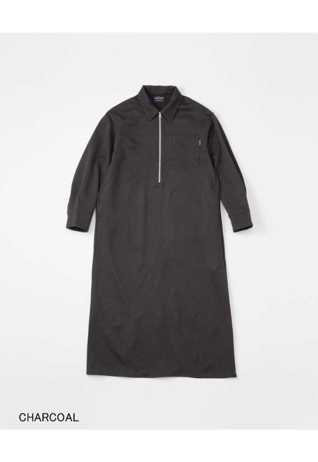 THOUSANDMILE WOOL LIKE HALF ZIP OP
