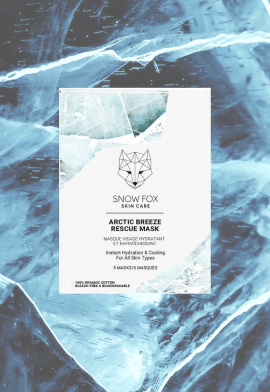 SNOW FOX SKINCARE アークティック ブリーズ レスキュー マスク(1箱5枚入)