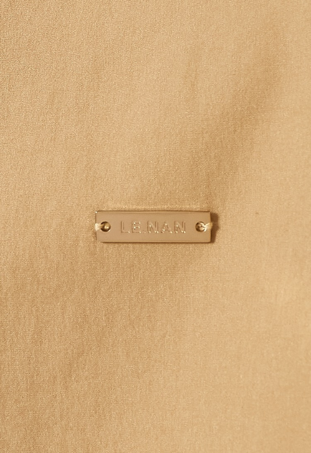 LE.NAN Mens Relax Open Collar Shirt