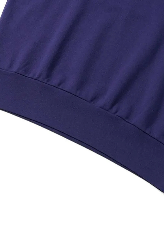 Healthknit Classic Sweat Collared Half Zip L/S