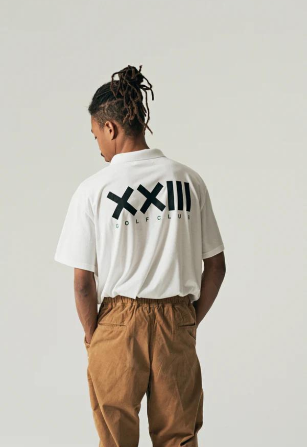 C'est Vingt-Trois GOLF GIZA COTTON POLO GOLF CLUB【残各1点】