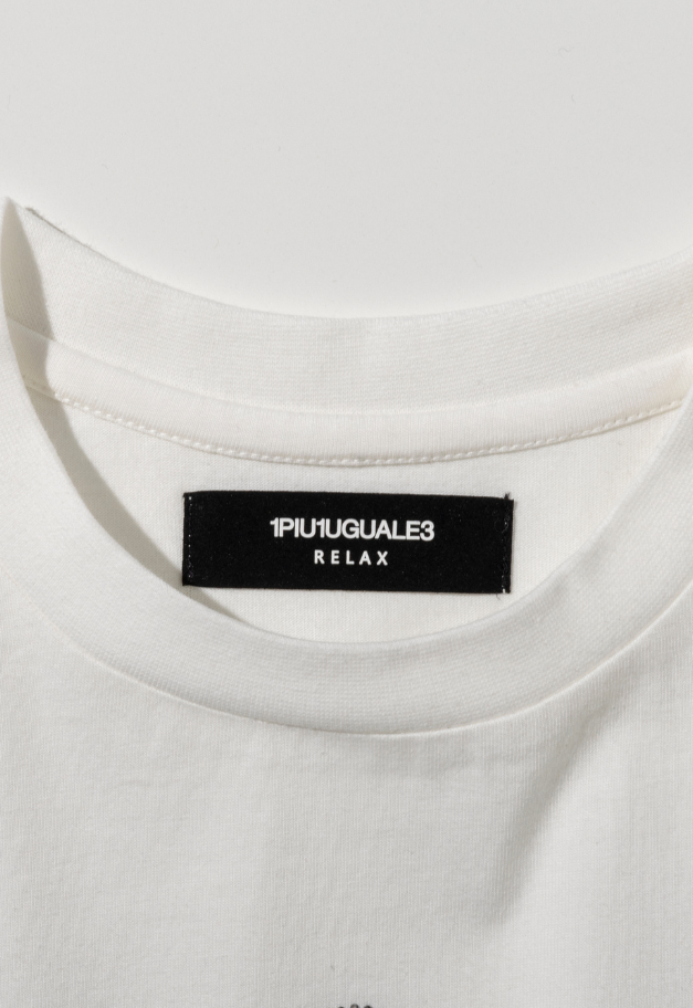 1PIU1UGUALE3 RELAX【MICKEY】 GRADIENT RHINESTONE T-SHIRT