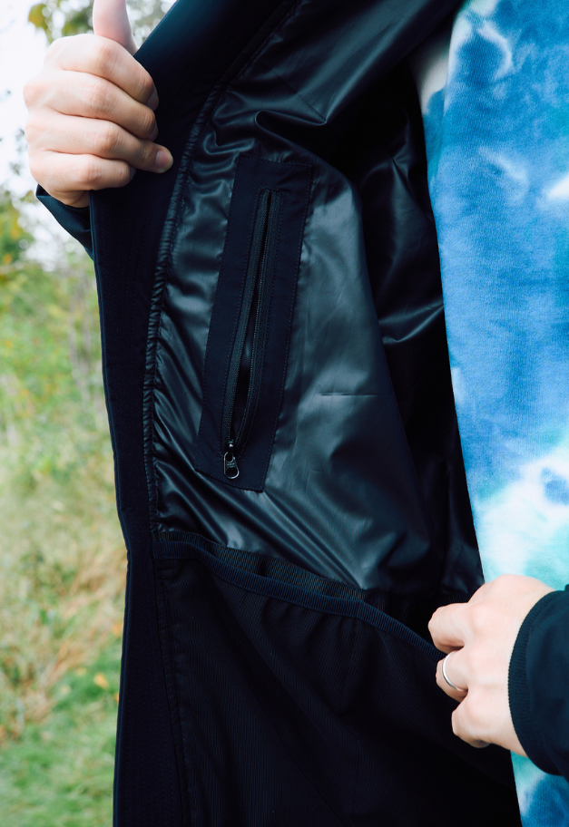&MOSS 2WAY MATTE STRETCH QUILTED JACKET