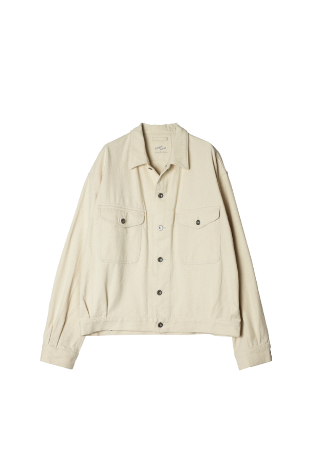 ARMY TWILL DENIM JACKET