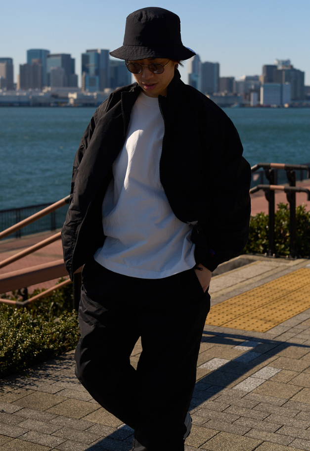 &MOSS 【クーポン割引】NYLON BUCKET HAT【UNISEX】