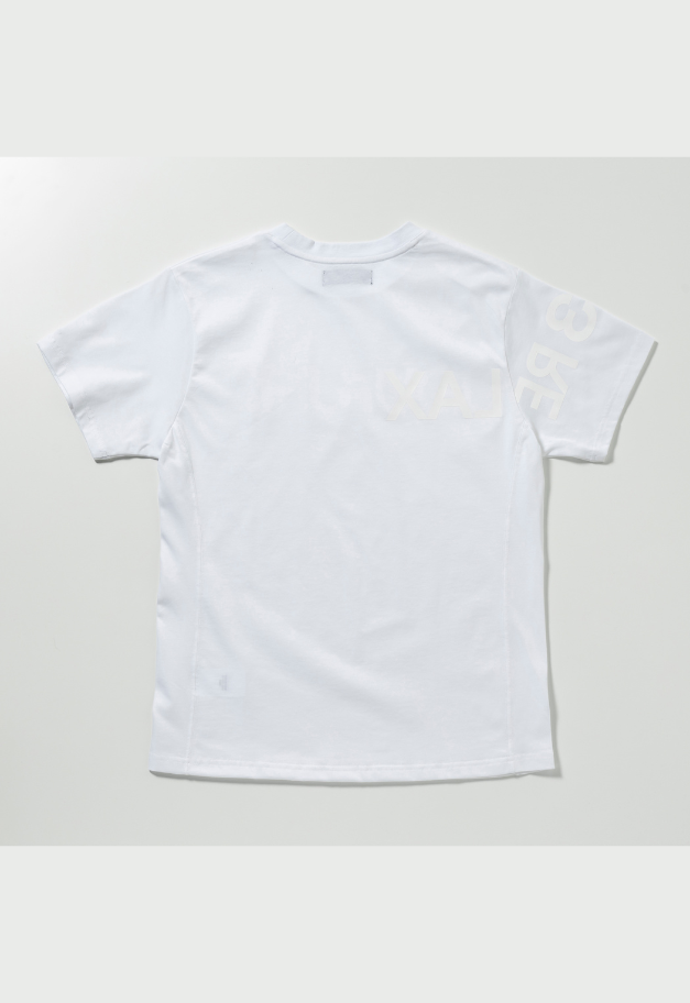 1PIU1UGUALE3 RELAX BIG LOGO INVERTED T-SHIRT