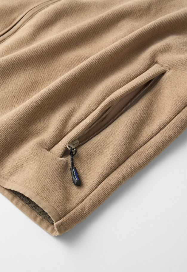 THOUSANDMILE KNIT FLEECE ZIP CARDIGAN