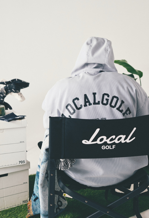 Local GOLF BD Arch Seersucker Anorak JK