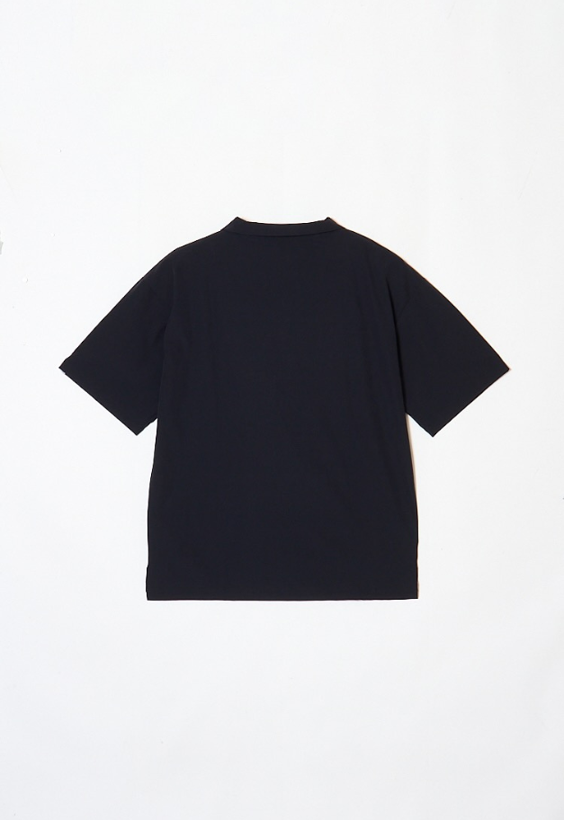 LE.NAN Mens Relax Open Collar Shirt