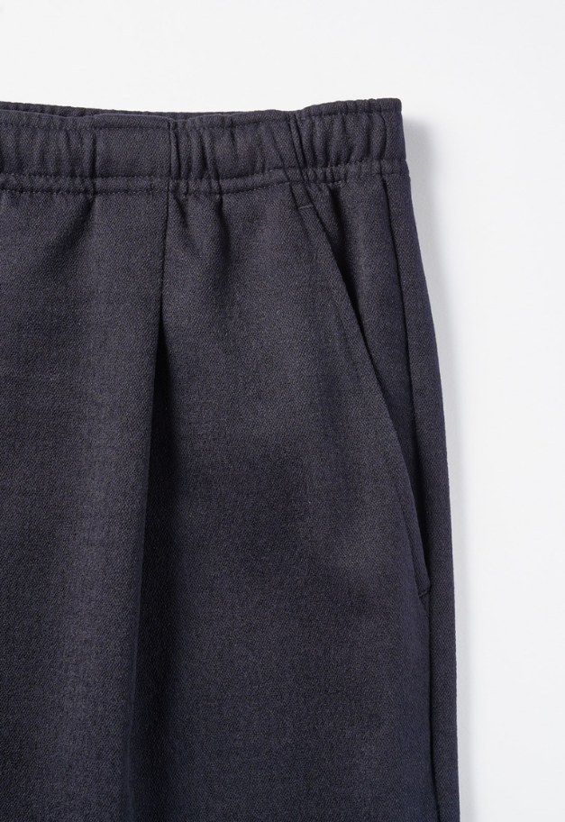 THOUSANDMILE WOOL LIKE ZIP BLOUSON&PT&BAG SET UP