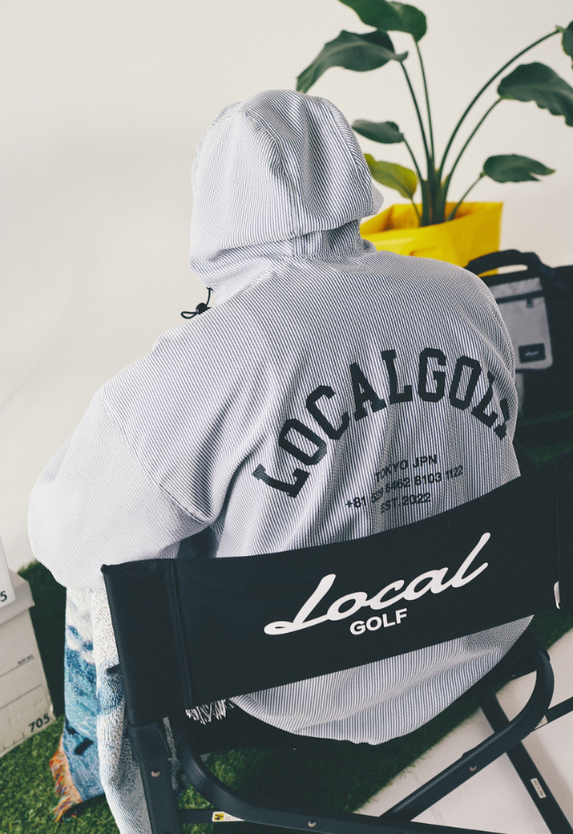 Local GOLF BD Arch Seersucker Anorak JK