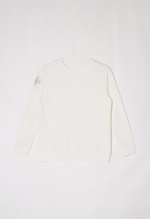 LE.NAN HEAVYWEIGHT CREW-NECK